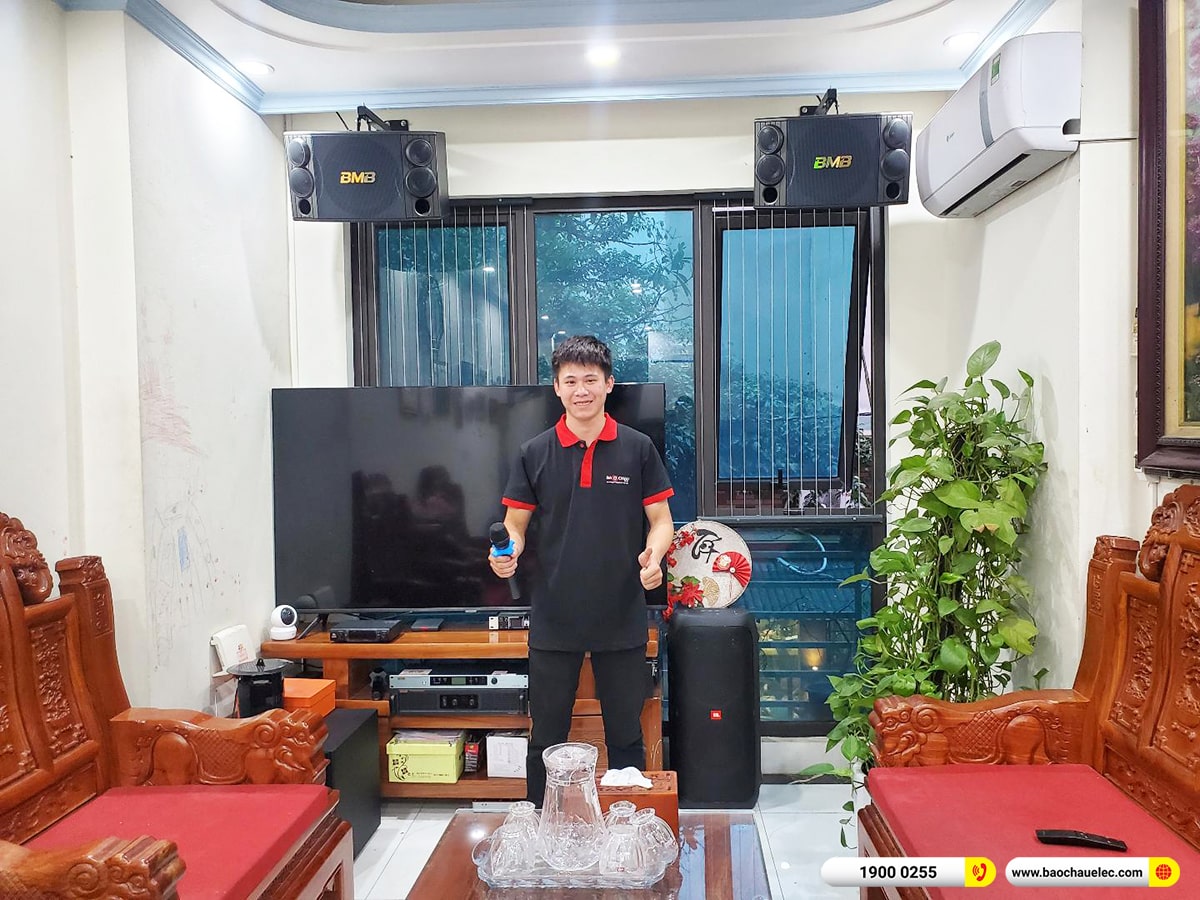 Lắp đặt dàn karaoke BMB gần 54tr cho anh Dũng tại Hà Nội