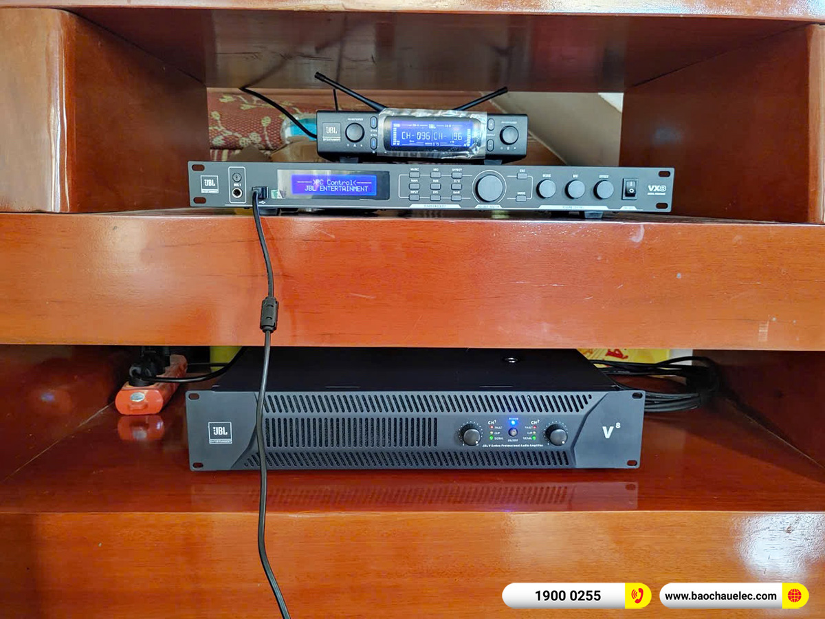 Lắp đặt dàn karaoke JBL hơn 81tr cho anh Dũng tại Thanh Hóa