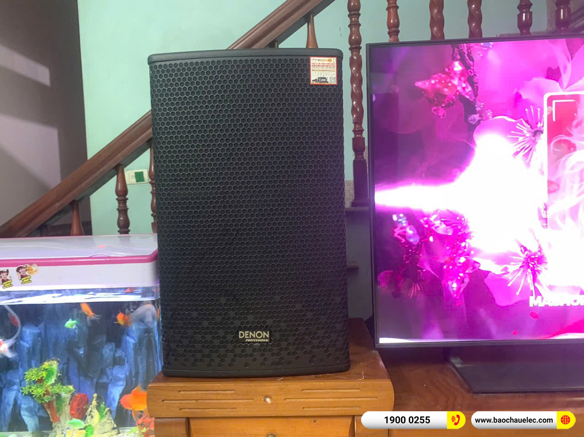 Lắp đặt dàn karaoke Denon gần 29tr cho anh Hải tại Hà Nội 