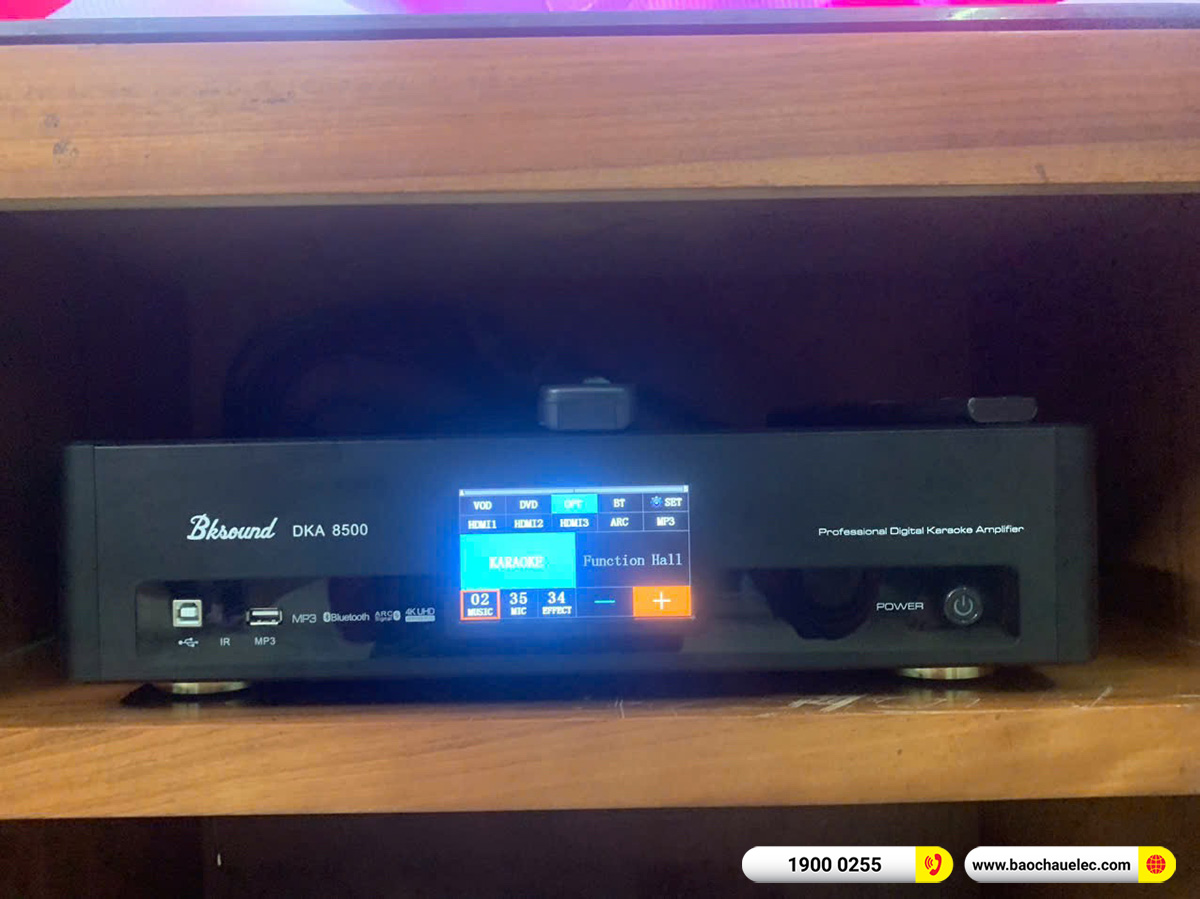 Lắp đặt dàn karaoke Denon gần 29tr cho anh Hải tại Hà Nội 