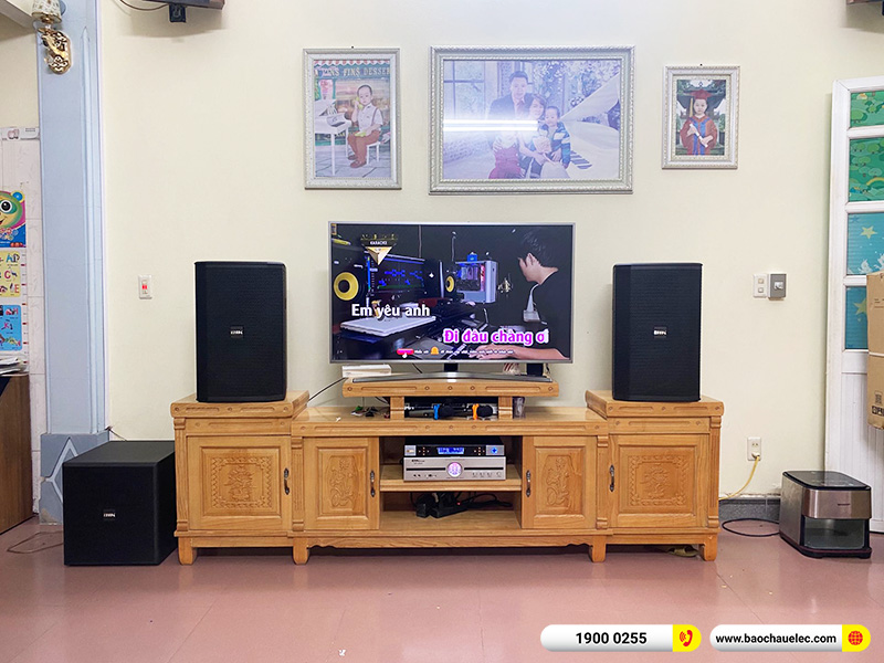 Lắp đặt dàn karaoke trị giá hơn 30 triệu cho anh Hạnh tại Hải Phòng