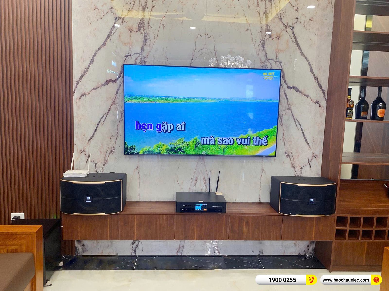 Lắp đặt dàn karaoke JBL hơn 26tr cho anh Hiện tại Nam Định 