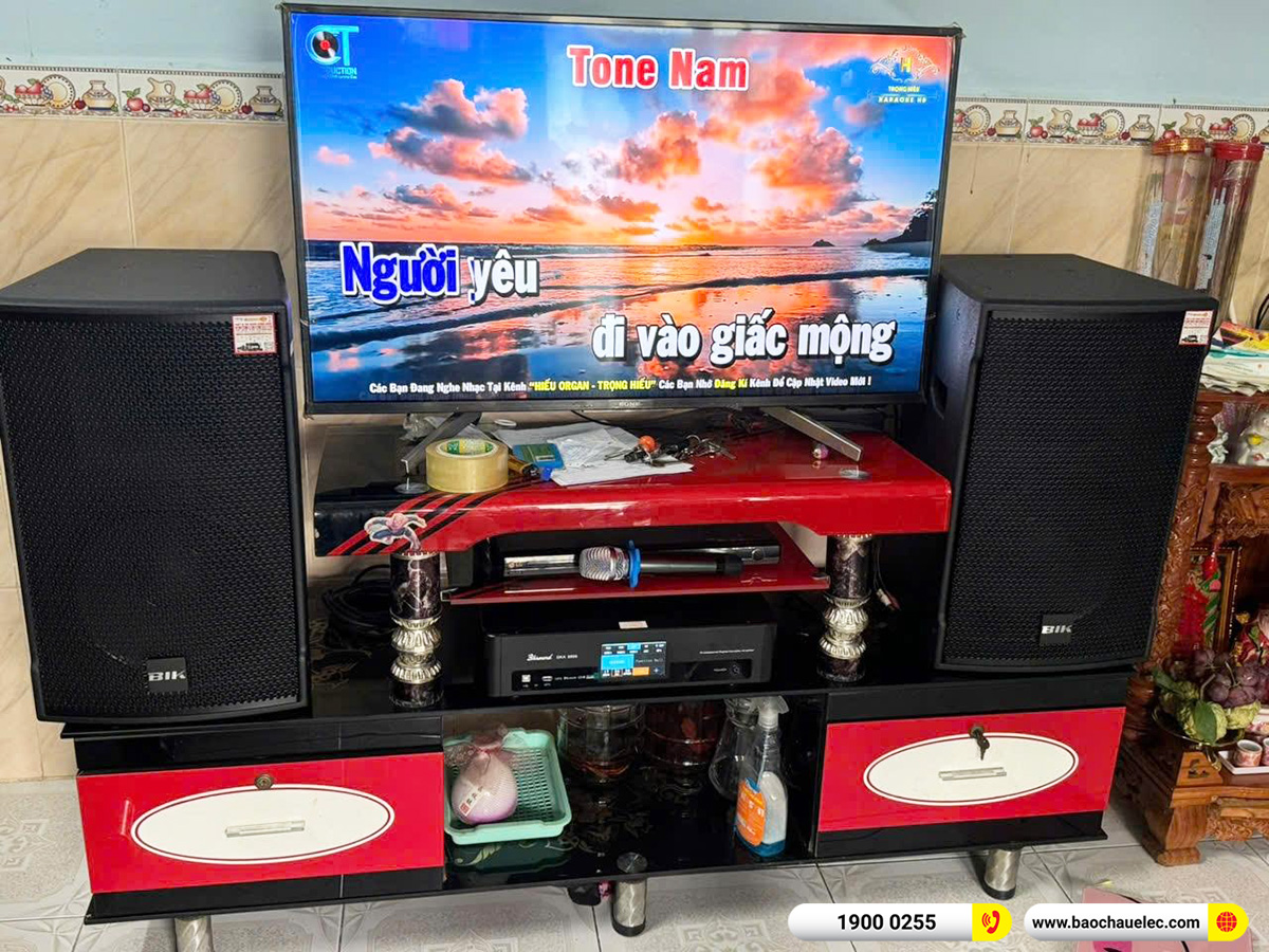 Lắp đặt dàn karaoke BIK hơn 23tr cho anh Hiệp tại Đồng Nai