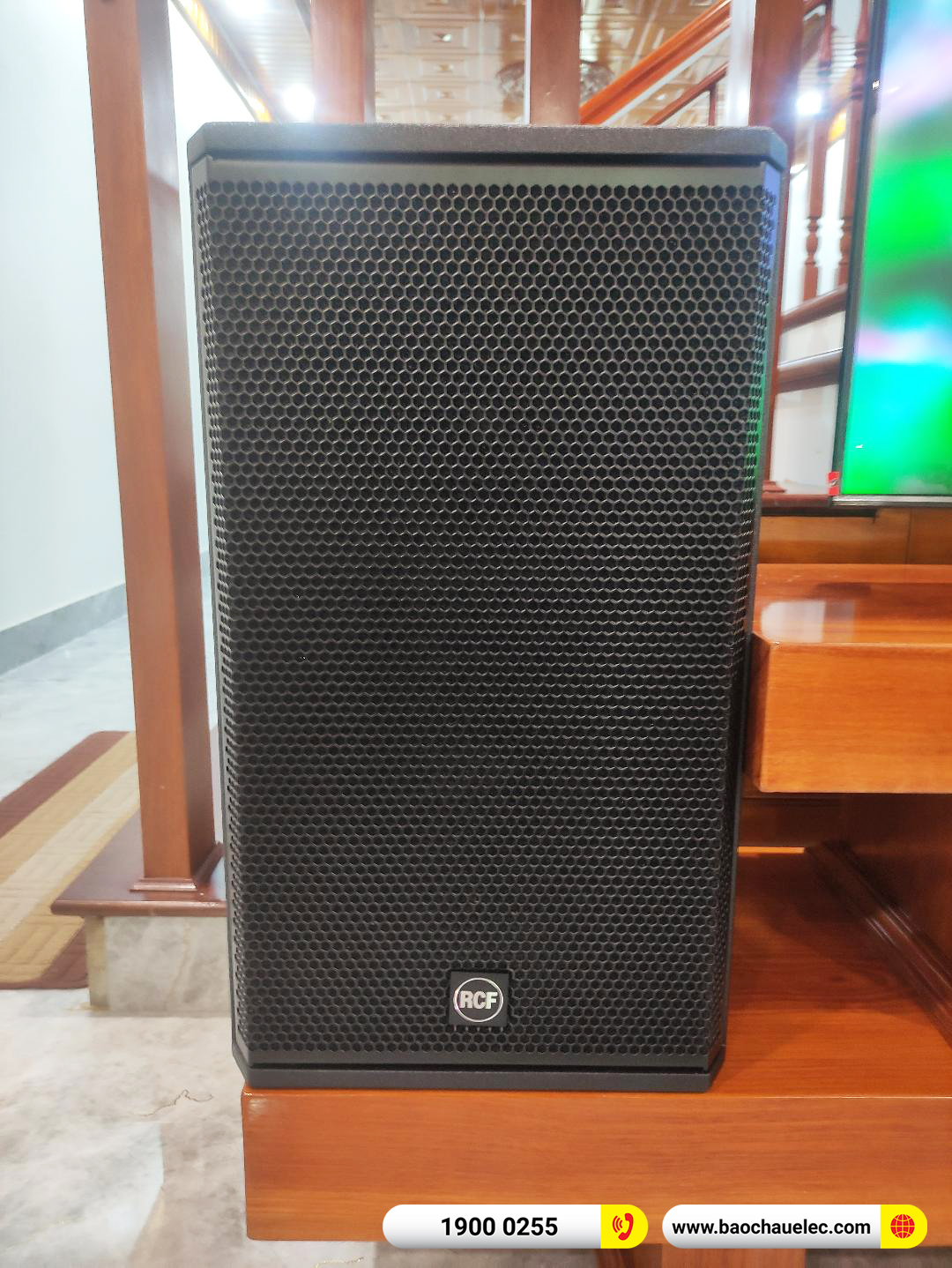 Lắp đặt dàn karaoke RCF hơn 95tr cho anh Hiệp tại Nam Định