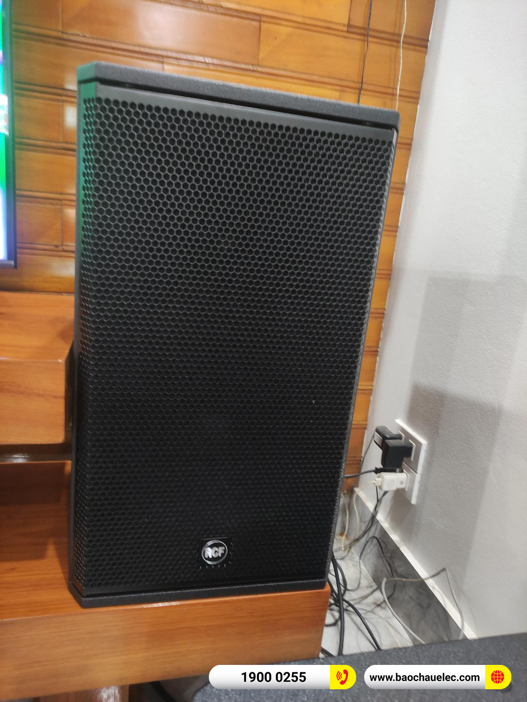 Lắp đặt dàn karaoke RCF hơn 95tr cho anh Hiệp tại Nam Định