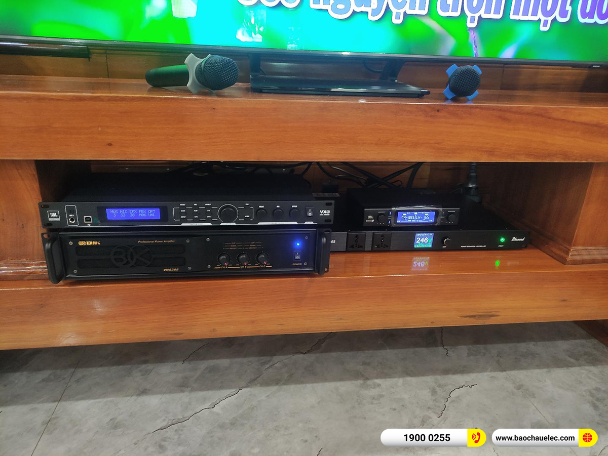 Lắp đặt dàn karaoke RCF hơn 95tr cho anh Hiệp tại Nam Định