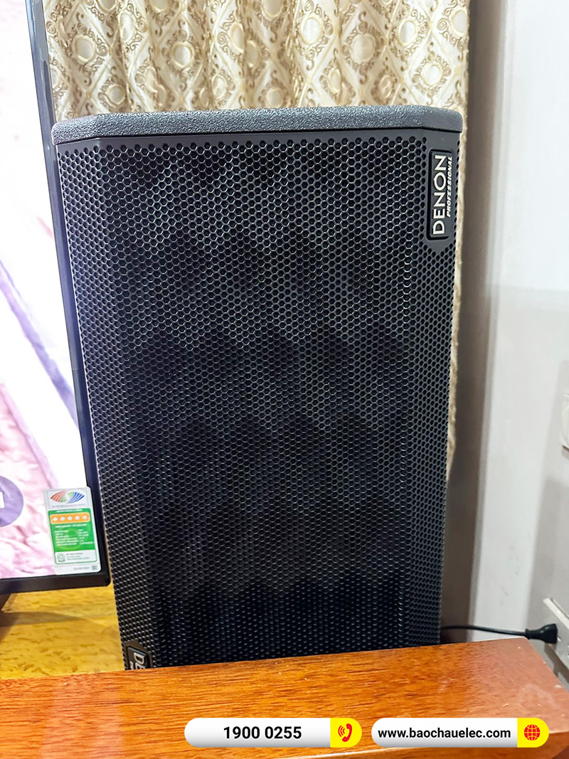 Lắp đặt dàn karaoke Denon hơn 27tr cho anh Hiếu tại Hà Nội (Denon DP-R310, Denon Pro DP-N1600)