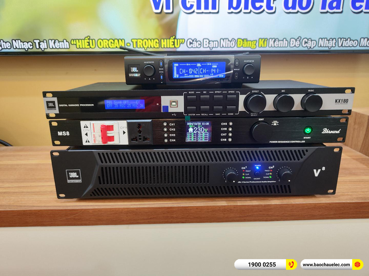 Lắp đặt dàn karaoke JBL gần 89tr cho anh Hoạch tại Hà Nội