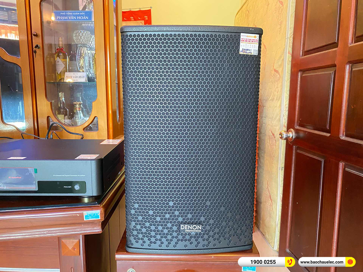 Lắp đặt dàn karaoke Denon hơn 31tr cho chú Hoàn tại Đồng Nai