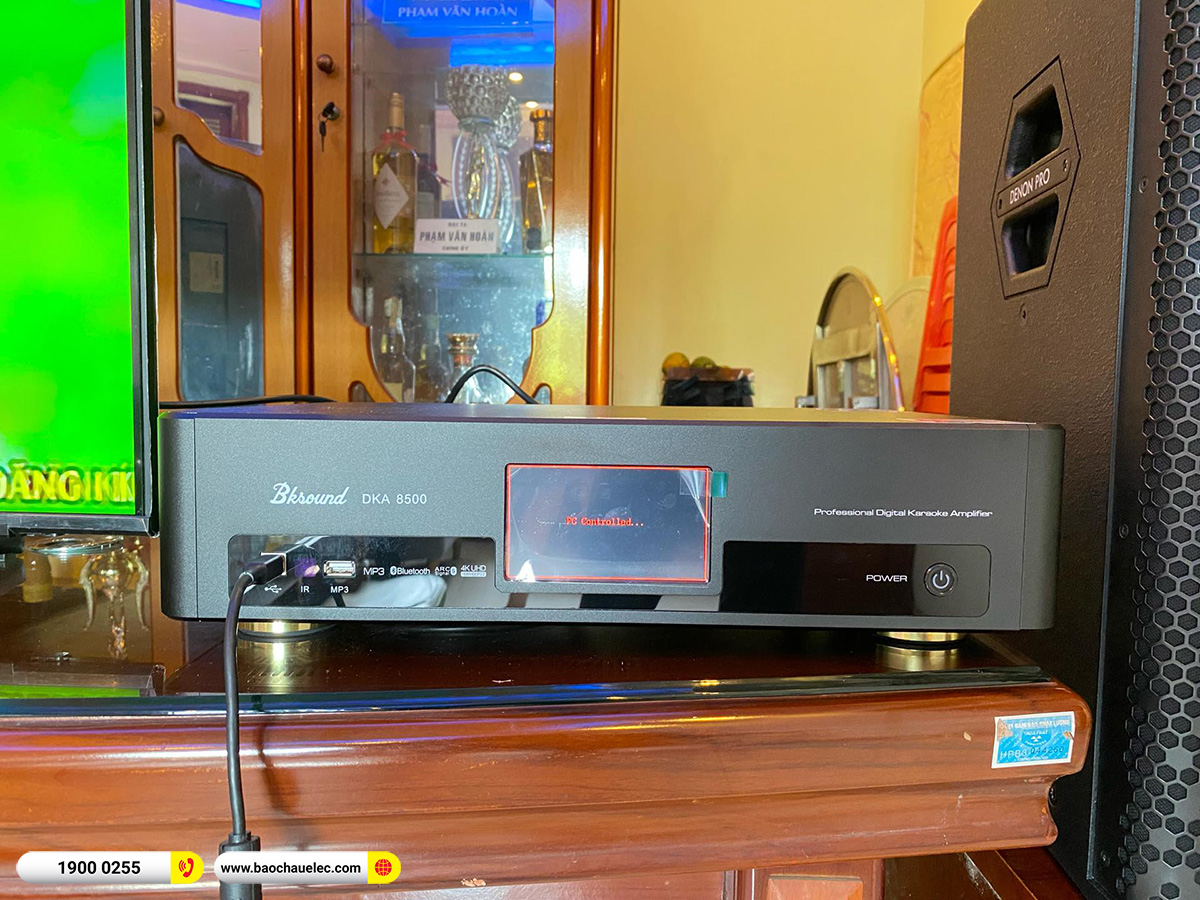Lắp đặt dàn karaoke Denon hơn 31tr cho chú Hoàn tại Đồng Nai
