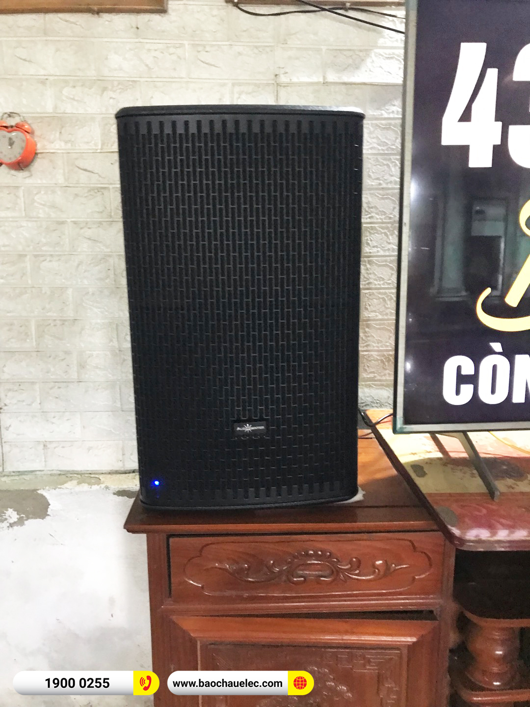 Lắp đặt dàn karaoke Audiocenter gần 63tr cho anh Hoàn tại Ninh Bình