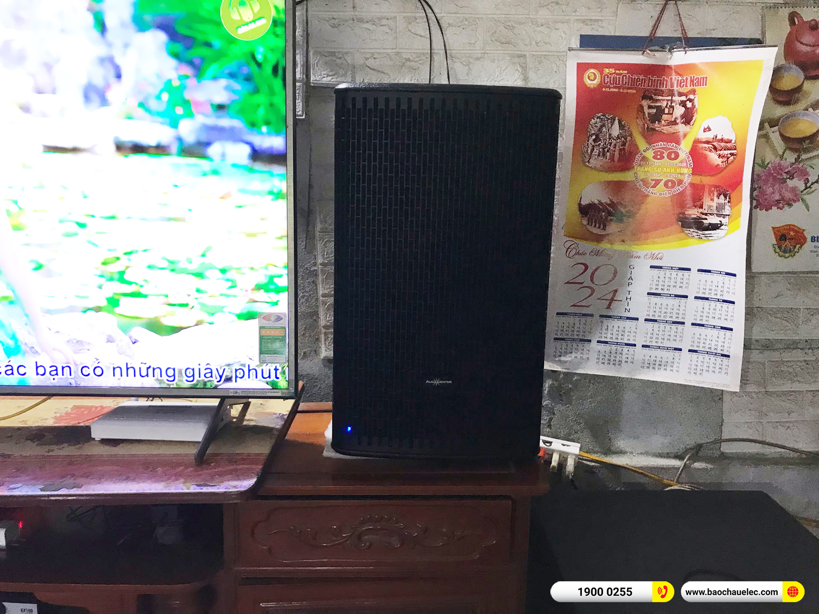 Lắp đặt dàn karaoke Audiocenter gần 63tr cho anh Hoàn tại Ninh Bình