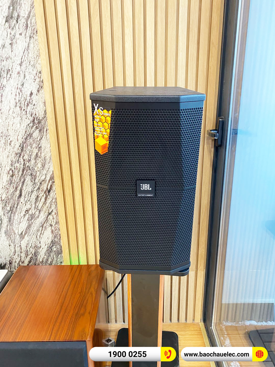 Lắp đặt dàn karaoke JBL hơn 42tr cho anh Hoàng tại Hà Nội (JBL XS10, Denon Pro DP-N1600, SW512C)