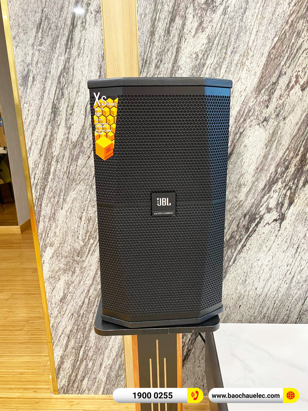 Lắp đặt dàn karaoke JBL hơn 42tr cho anh Hoàng tại Hà Nội (JBL XS10, Denon Pro DP-N1600, SW512C)