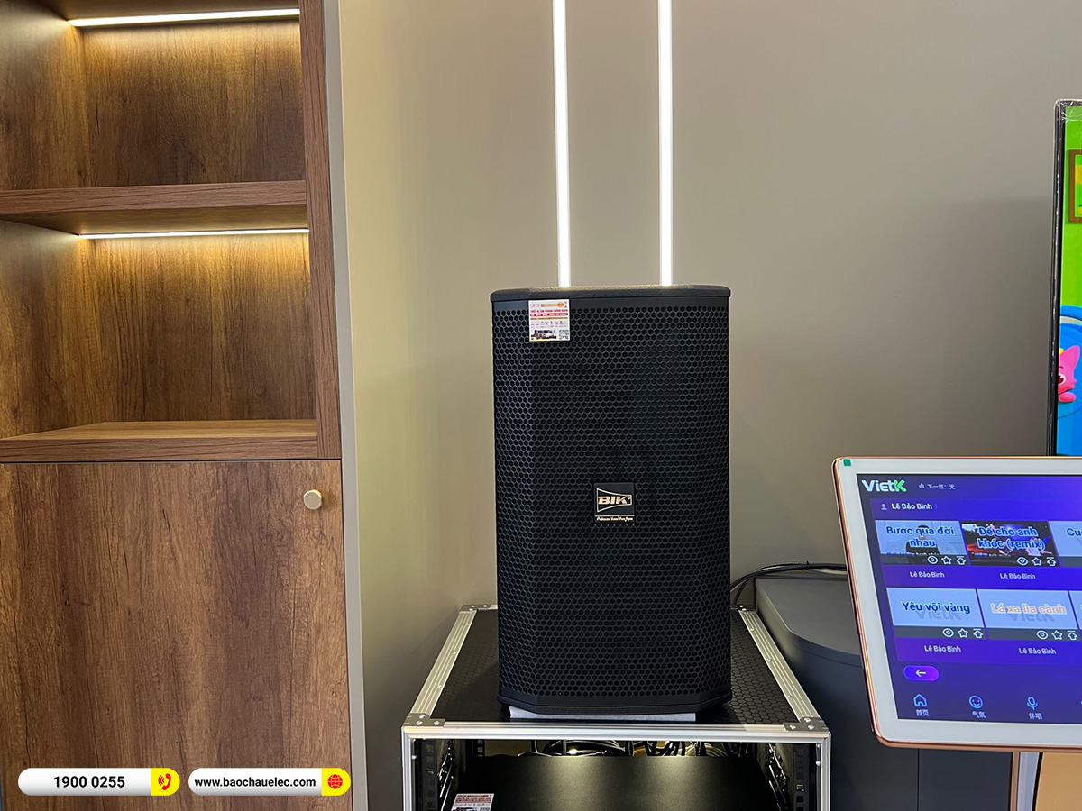 Lắp đặt dàn karaoke BIK hơn 62tr cho anh Hợp tại Bắc Ninh