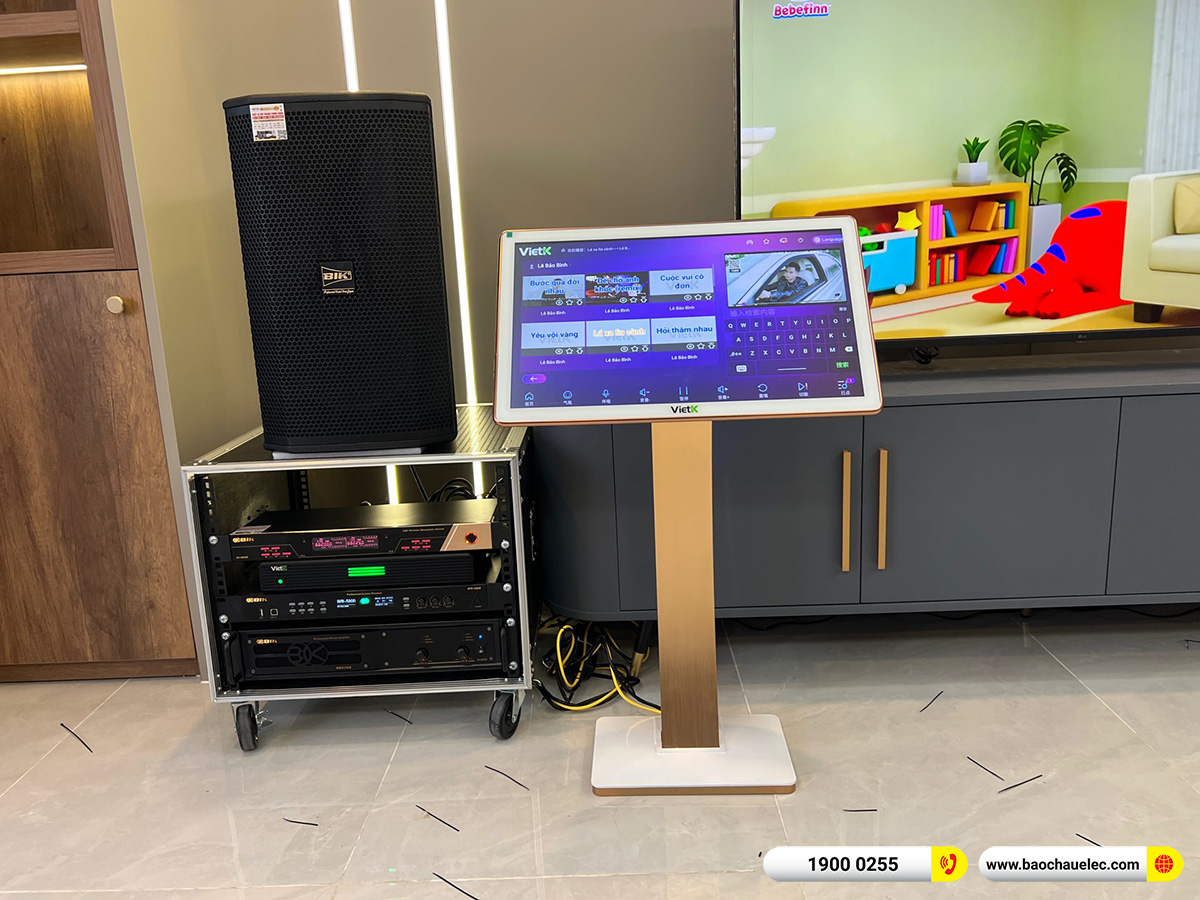 Lắp đặt dàn karaoke BIK hơn 62tr cho anh Hợp tại Bắc Ninh
