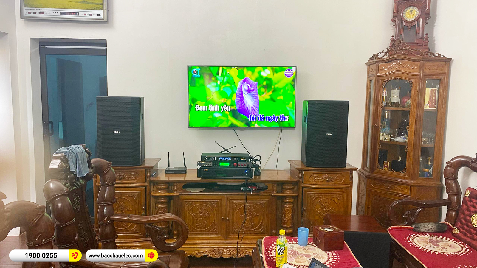 Lắp đặt dàn karaoke BIK gần 42tr cho anh Khang tại Hải Phòng