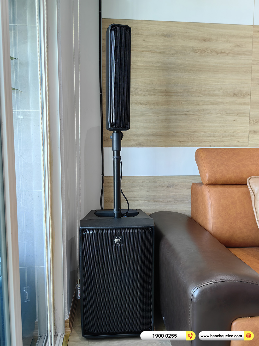 Lắp đặt dàn karaoke di động RCF hơn 94tr cho anh Khương tại Hà Nội