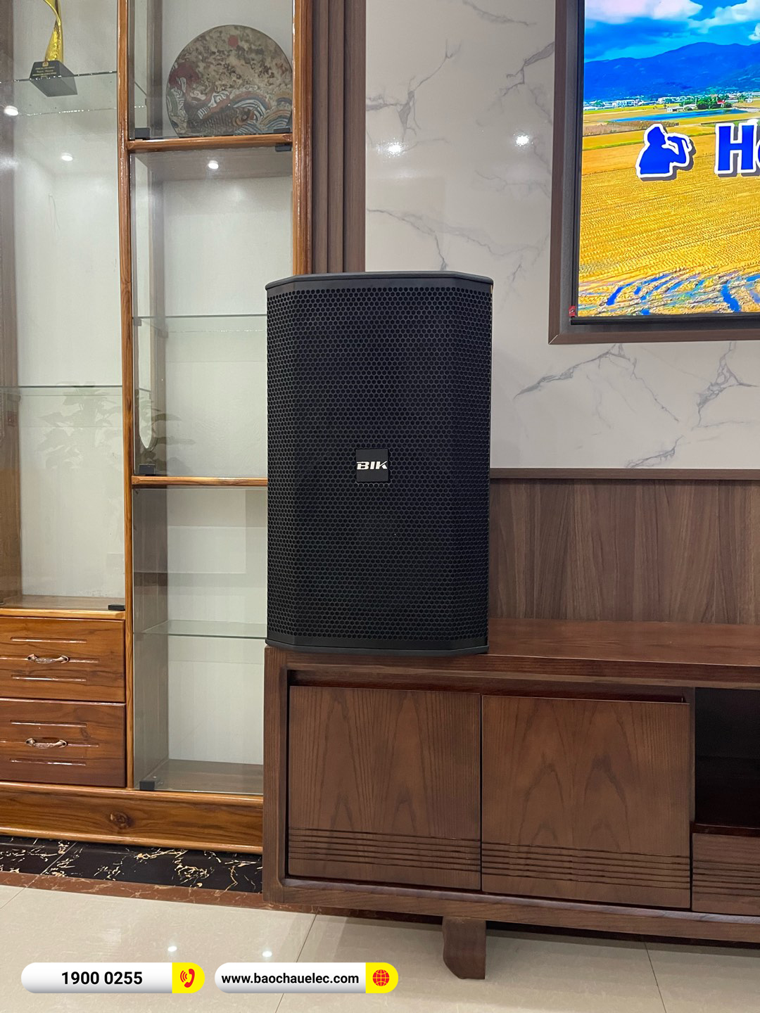 Lắp đặt dàn karaoke BIK hơn 41tr cho anh Linh tại Sơn La