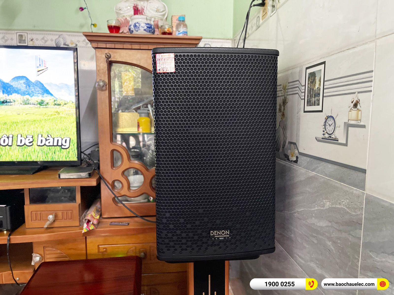 Lắp đặt dàn karaoke Denon gần 31tr cho anh Lực tại Bình Dương