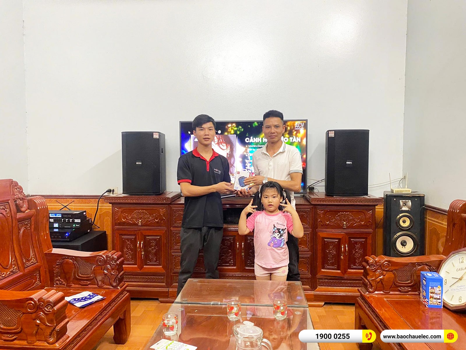 Lắp đặt dàn karaoke BIK hơn 56tr cho anh Mạnh tại Bắc Giang