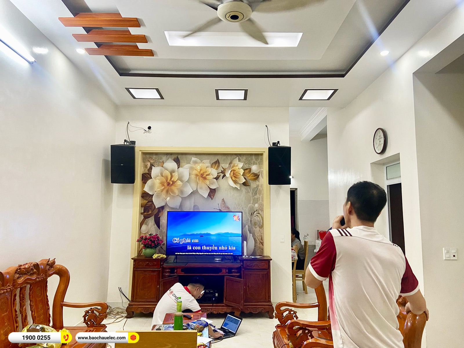 Lắp đặt dàn karaoke Alto hơn 31tr cho anh Mạnh tại Hải Phòng