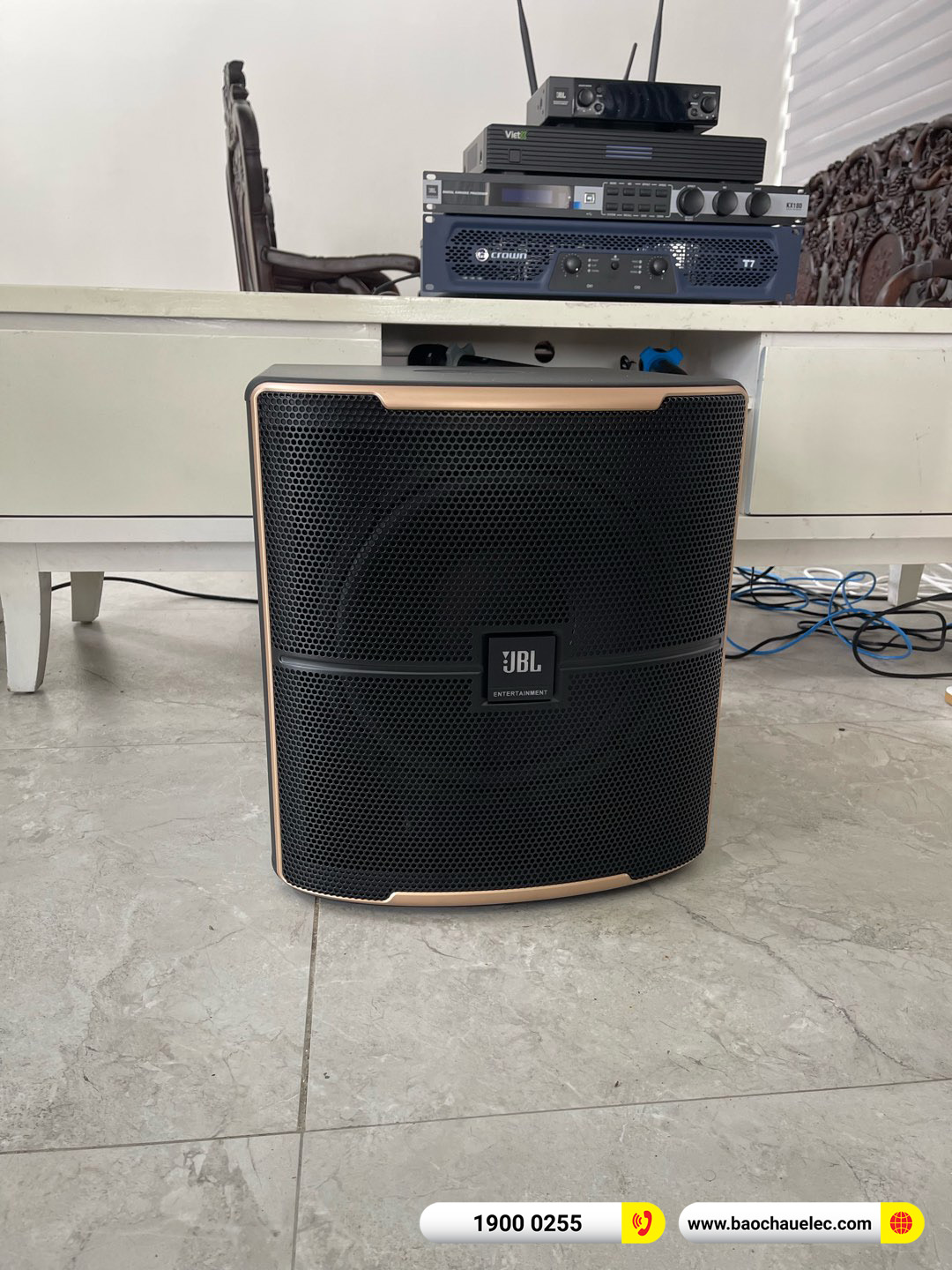 Lắp đặt dàn karaoke JBL hơn 86tr cho anh Minh tại Vĩnh Phúc