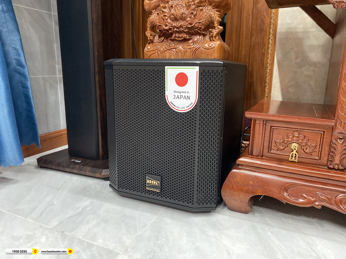 Lắp đặt d&agrave;n karaoke BIK hơn 40tr cho anh Nam tại Đồng Nai 