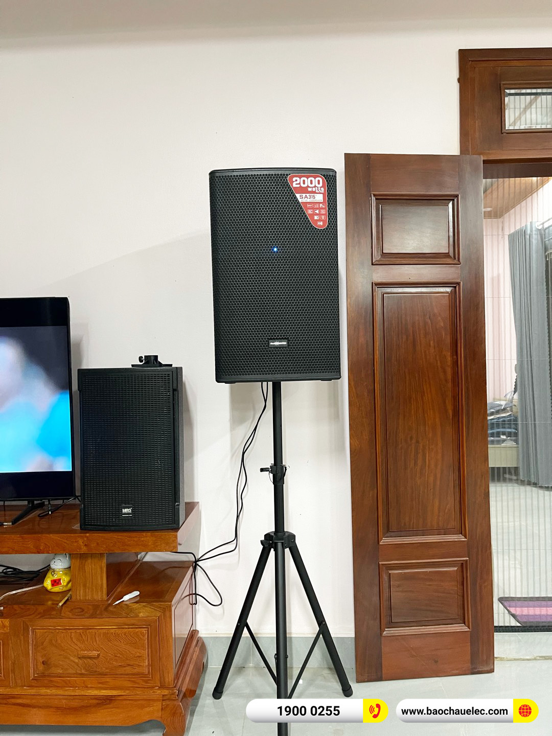 Lắp đặt dàn karaoke Audiocenter cho anh Nguyện tại Hải Dương