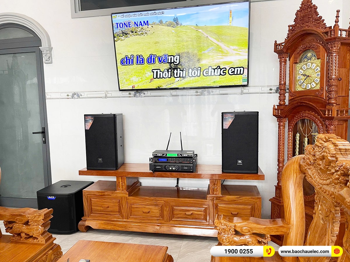 Lắp đặt dàn karaoke JBL hơn 63tr cho anh Nhơn tại Cần Thơ