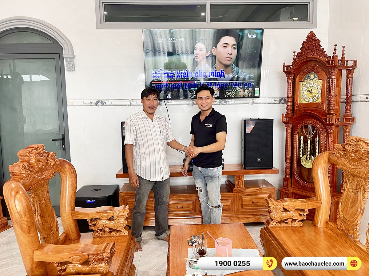 Lắp đặt dàn karaoke JBL hơn 63tr cho anh Nhơn tại Cần Thơ