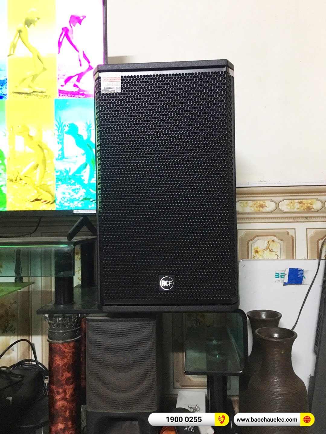 Lắp đặt dàn karaoke RCF hơn 70tr cho anh Nhu tại Bắc Ninh