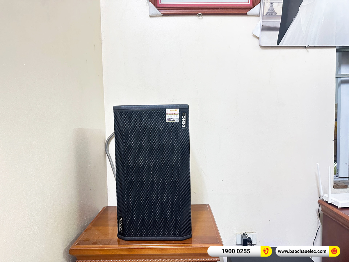 Lắp đặt dàn karaoke Denon hơn 32tr cho anh Phương tại Hà Nội