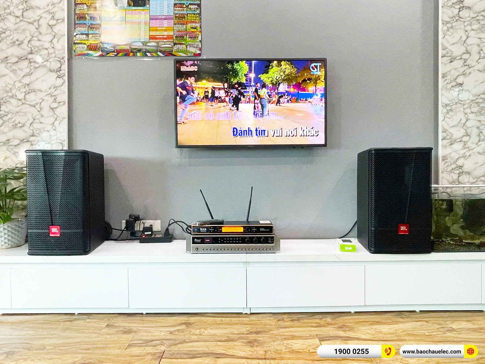 Lắp đặt dàn karaoke JBL hơn 37tr cho anh Quý tại Hà Nội