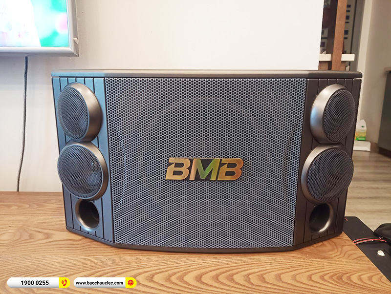 Lắp đặt dàn karaoke BMB hơn 28tr cho anh Sâm tại Hà Nội (BMB 880SE, Denon Pro DP-N1600)
