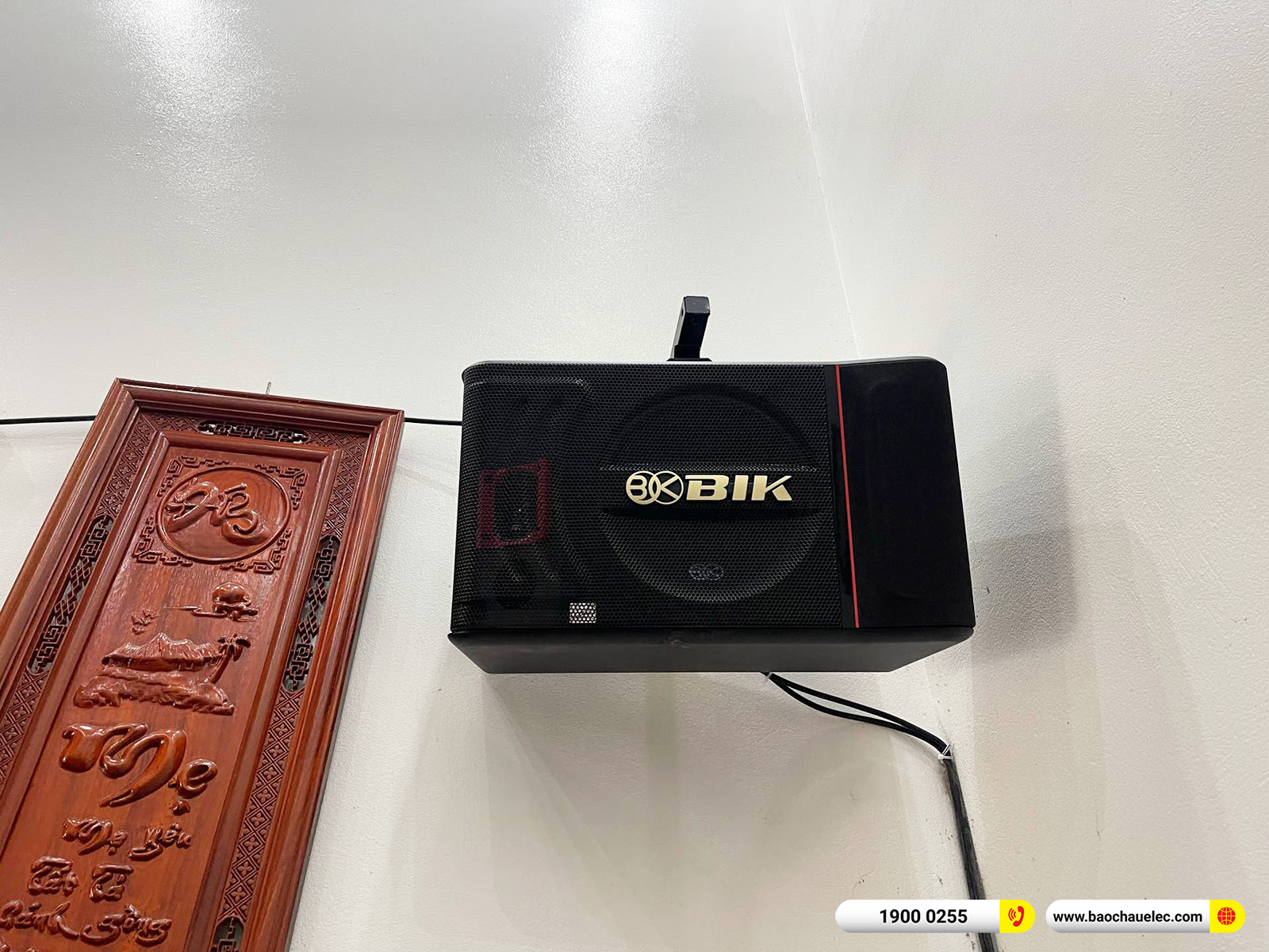 Lắp đặt dàn karaoke BIK hơn 26tr cho anh Sáng tại Hà Nội