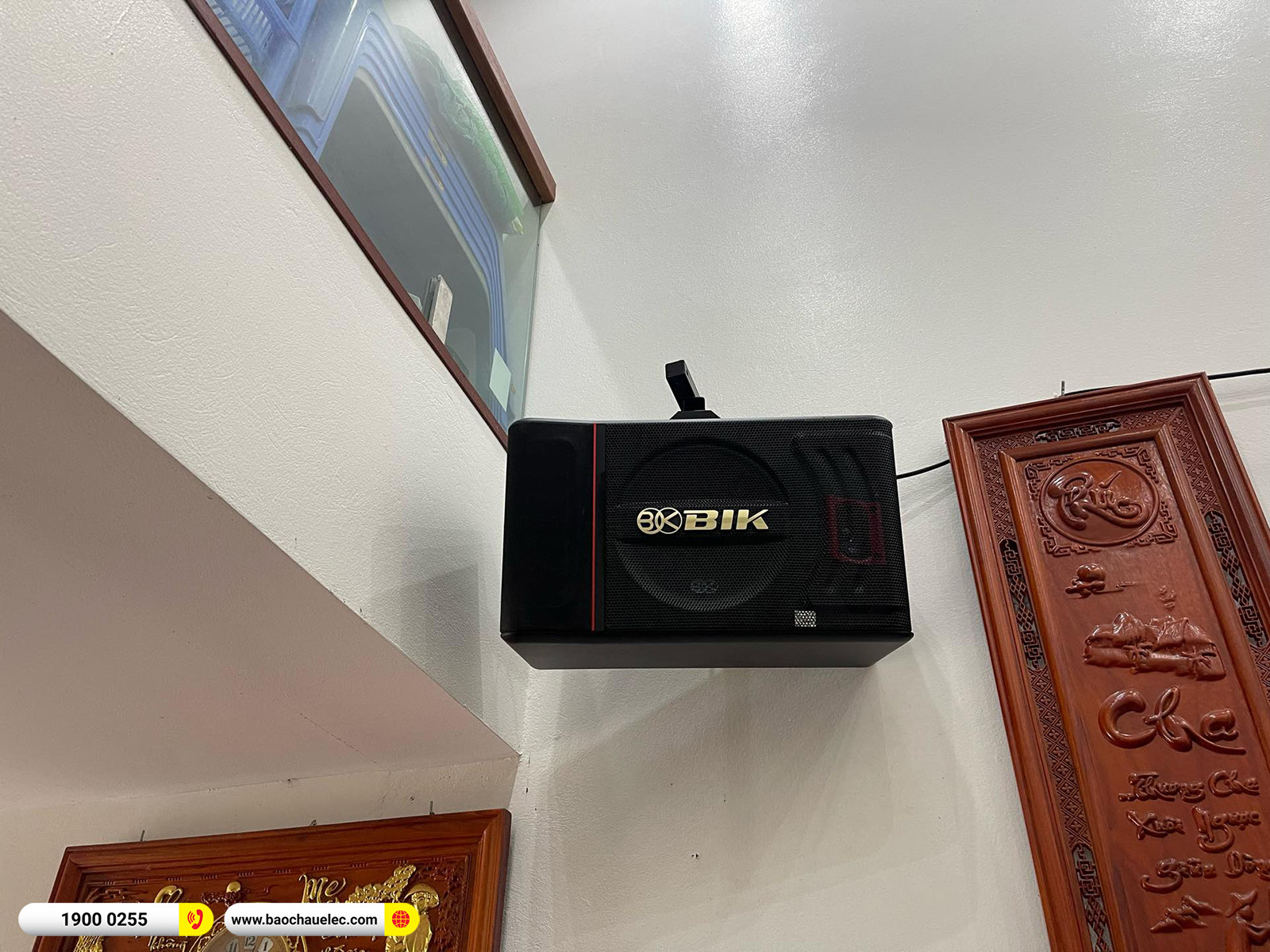 Lắp đặt dàn karaoke BIK hơn 26tr cho anh Sáng tại Hà Nội