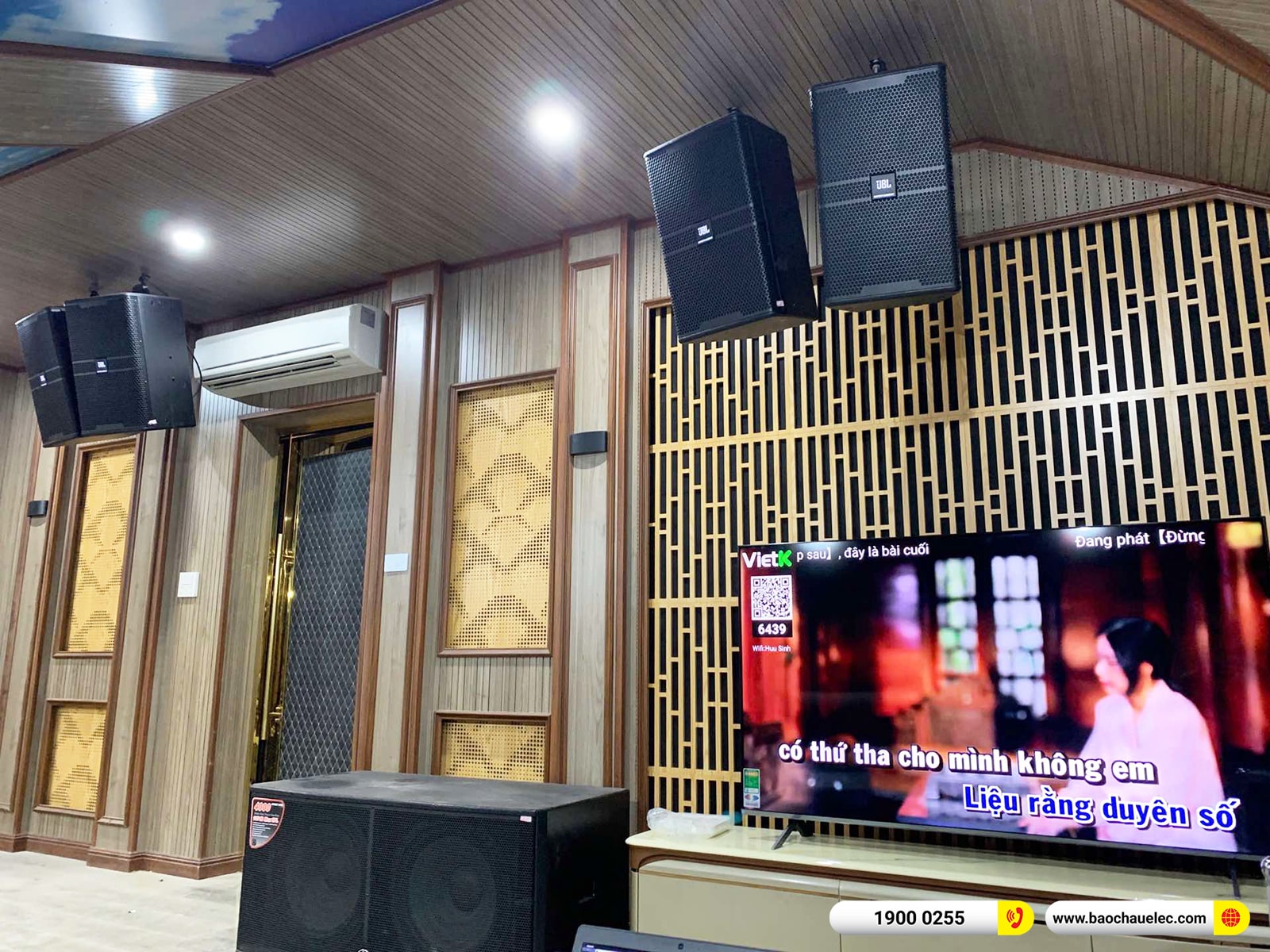 Lắp đặt dàn karaoke JBL gần 162tr cho anh Sinh tại Bắc Giang