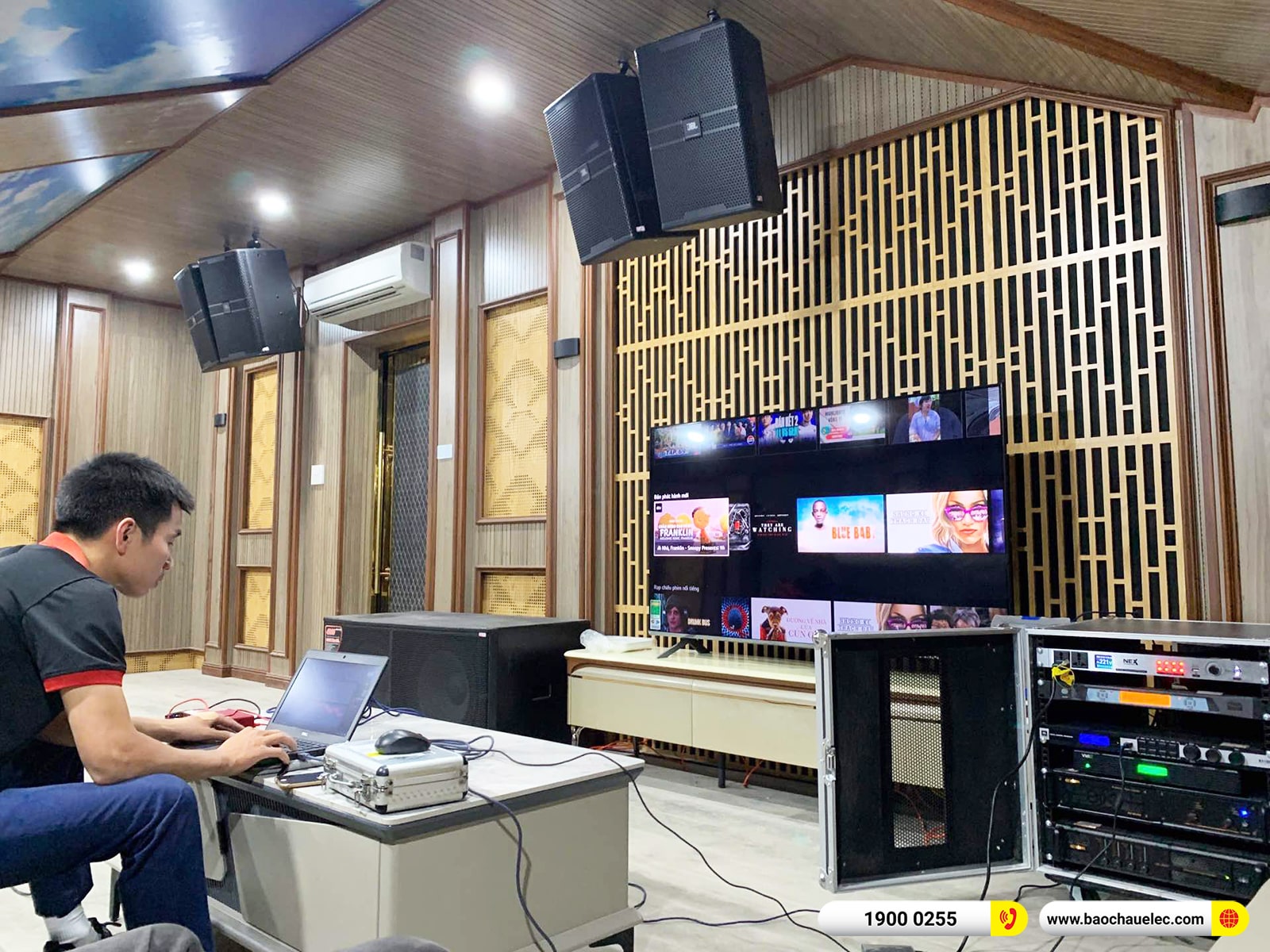 Lắp đặt dàn karaoke JBL gần 162tr cho anh Sinh tại Bắc Giang