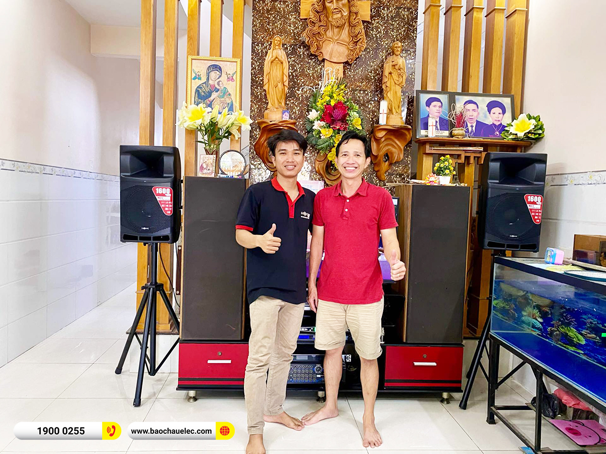 Lắp đặt dàn karaoke Audiocenter cho anh Thảo tại Đồng Nai