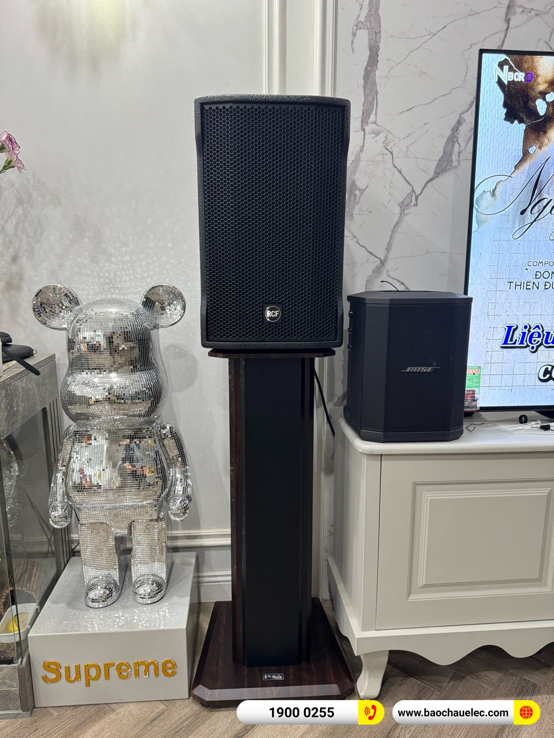Lắp đặt dàn karaoke RCF hơn 116tr cho anh Thao tại Hà Nội 
