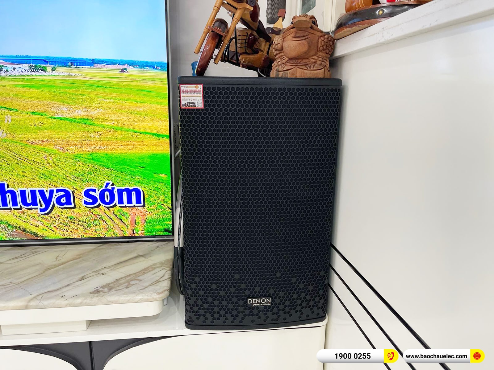 Lắp đặt dàn karaoke Denon gần 35tr cho anh Thới tại Đồng Nai 