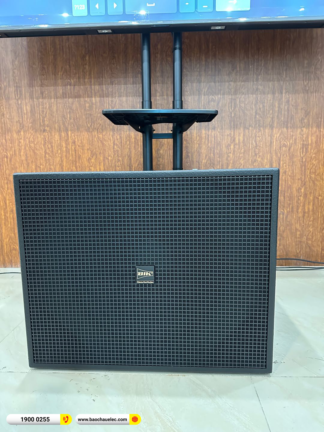 Lắp đặt d&agrave;n karaoke BIK hơn 90tr cho anh Thưởng tại Ph&uacute; Thọ 