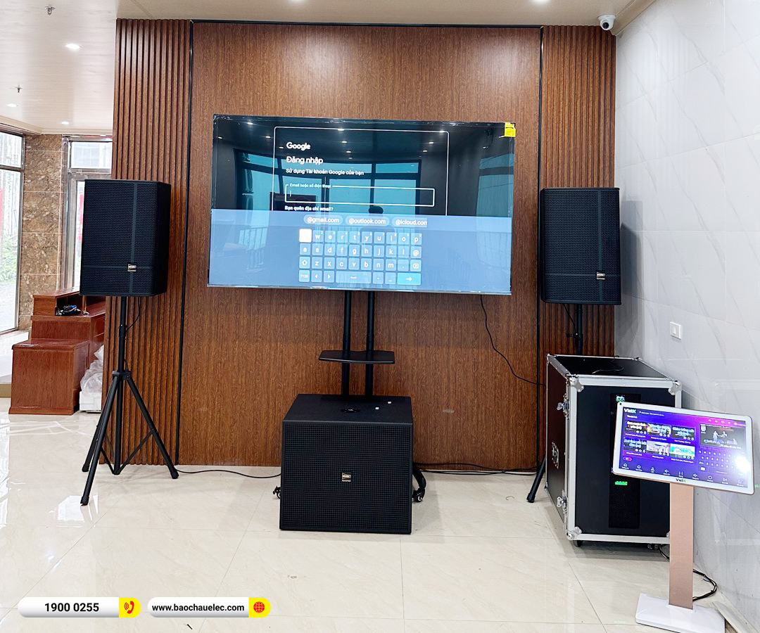 Lắp đặt d&agrave;n karaoke BIK hơn 90tr cho anh Thưởng tại Ph&uacute; Thọ 