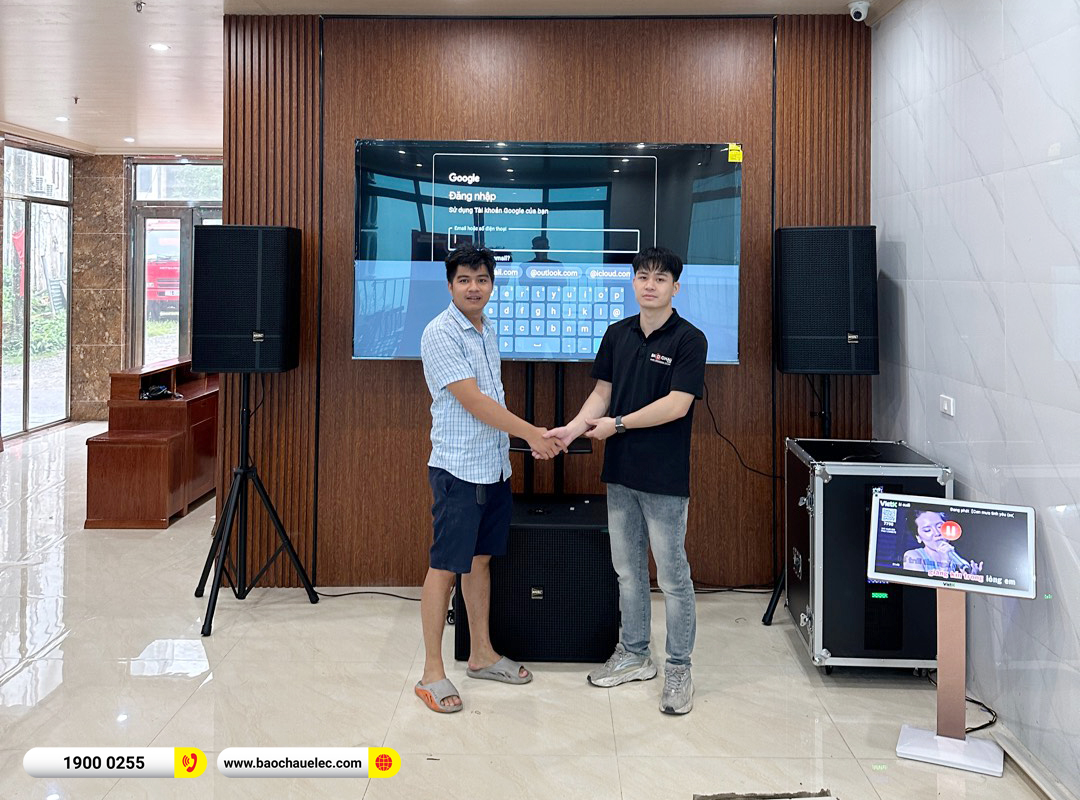 Lắp đặt d&agrave;n karaoke BIK hơn 90tr cho anh Thưởng tại Ph&uacute; Thọ 