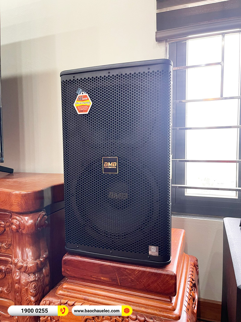 Lắp đặt dàn karaoke BMB hơn 86tr cho anh Thụy tại Hà Nội (BMB 1212SE, DAD 950, KSP-50, TS15S, WB-5000S)