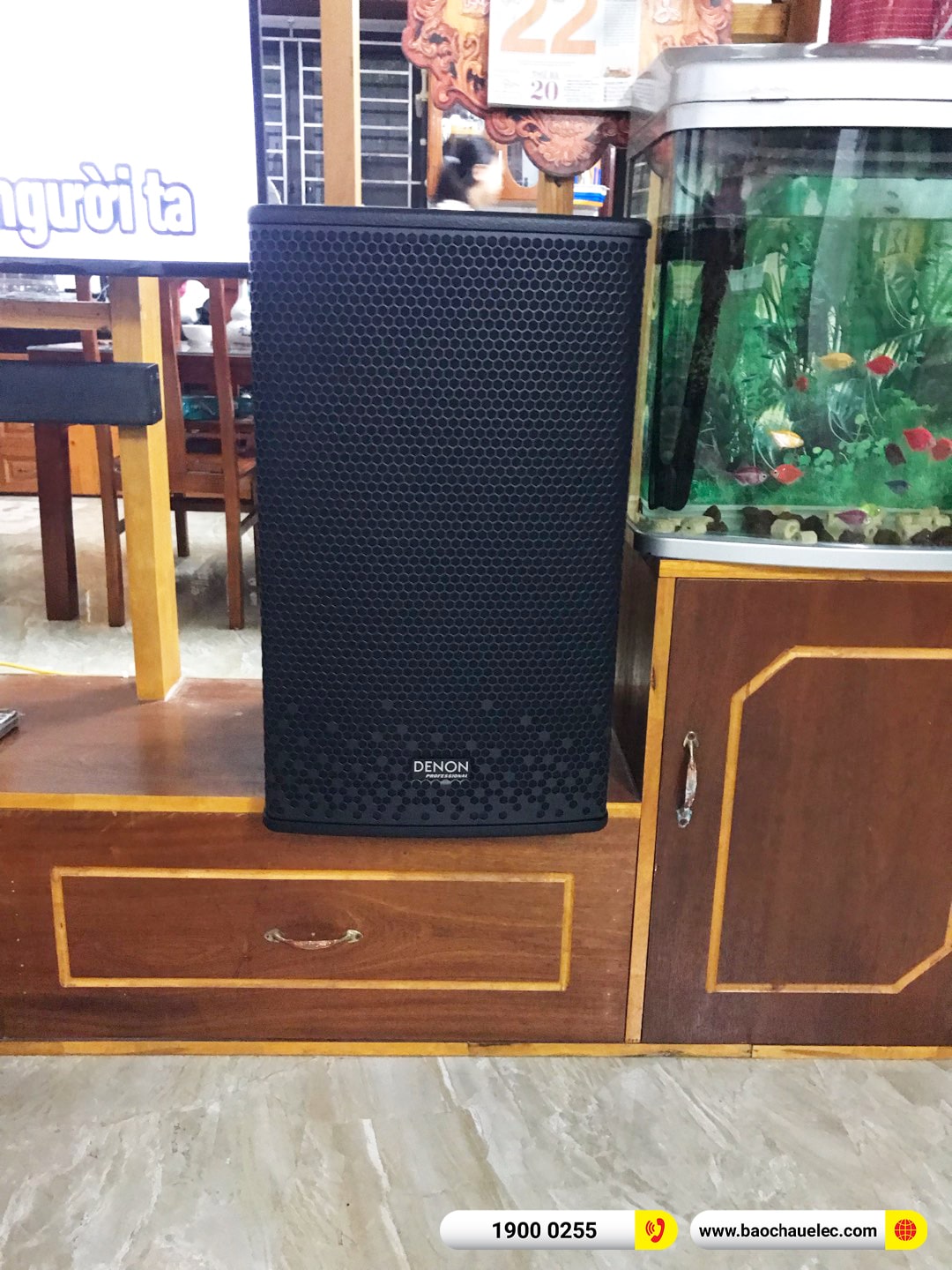 Lắp đặt dàn karaoke Denon hơn 23tr cho anh Thuyết tại Ninh Bình