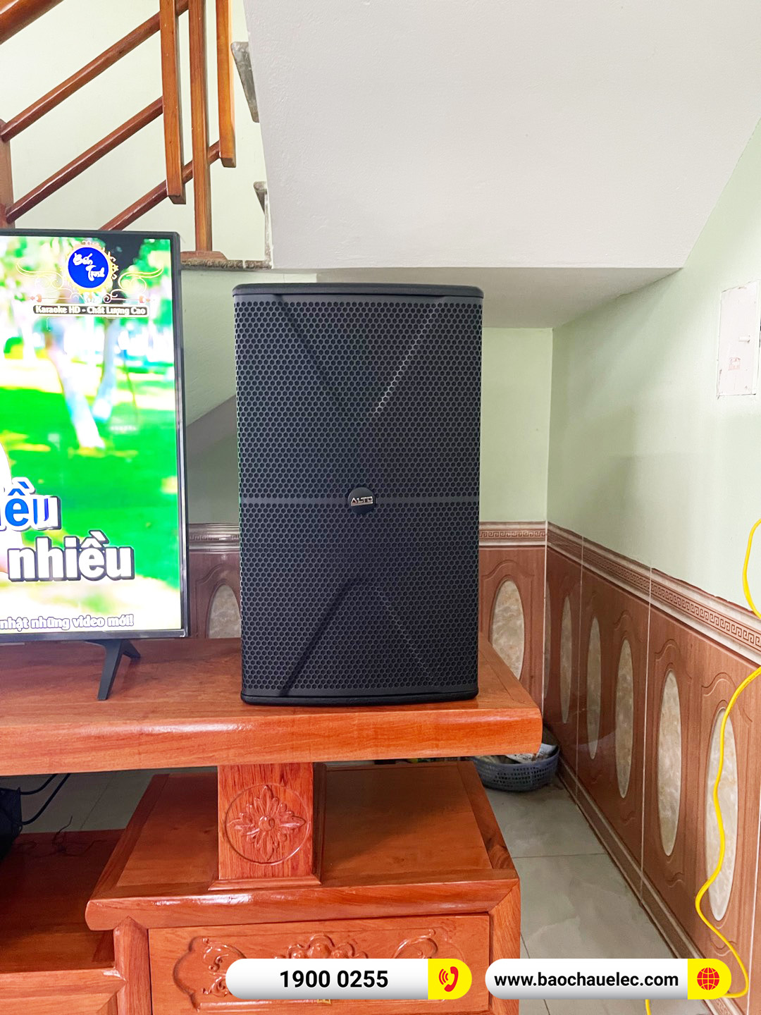 Lắp đặt dàn karaoke Alto gần 36tr cho anh Toàn tại Vĩnh Phúc (Alto AT2000II, VM620A, KP500, SW715, UGX12) 