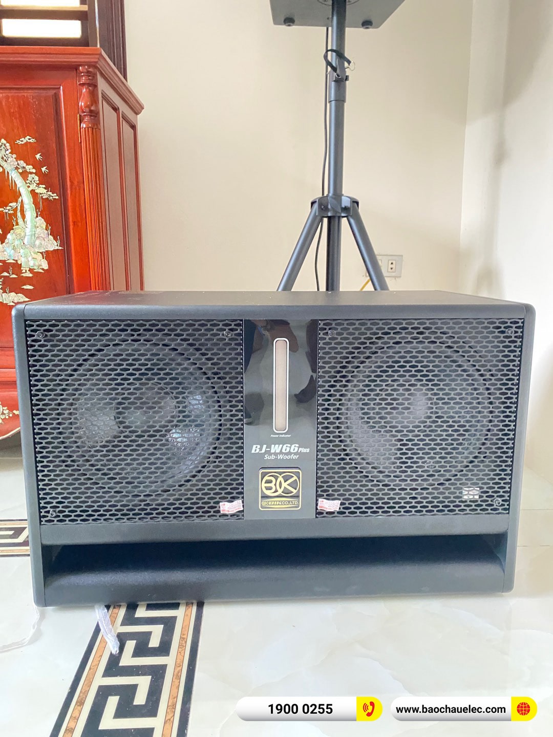 Lắp đặt dàn karaoke BMB hơn 59tr cho anh Trọng tại Bắc Ninh