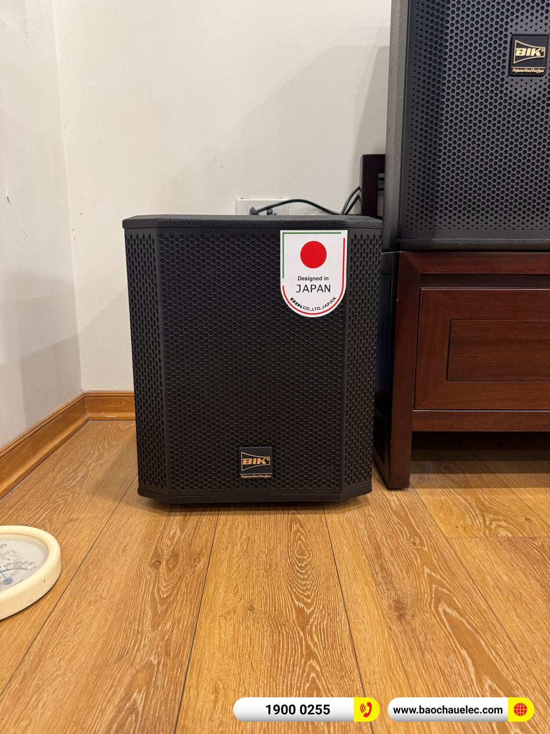 Lắp đặt dàn karaoke BIK hơn 42tr cho anh Trung tại Hà Nội